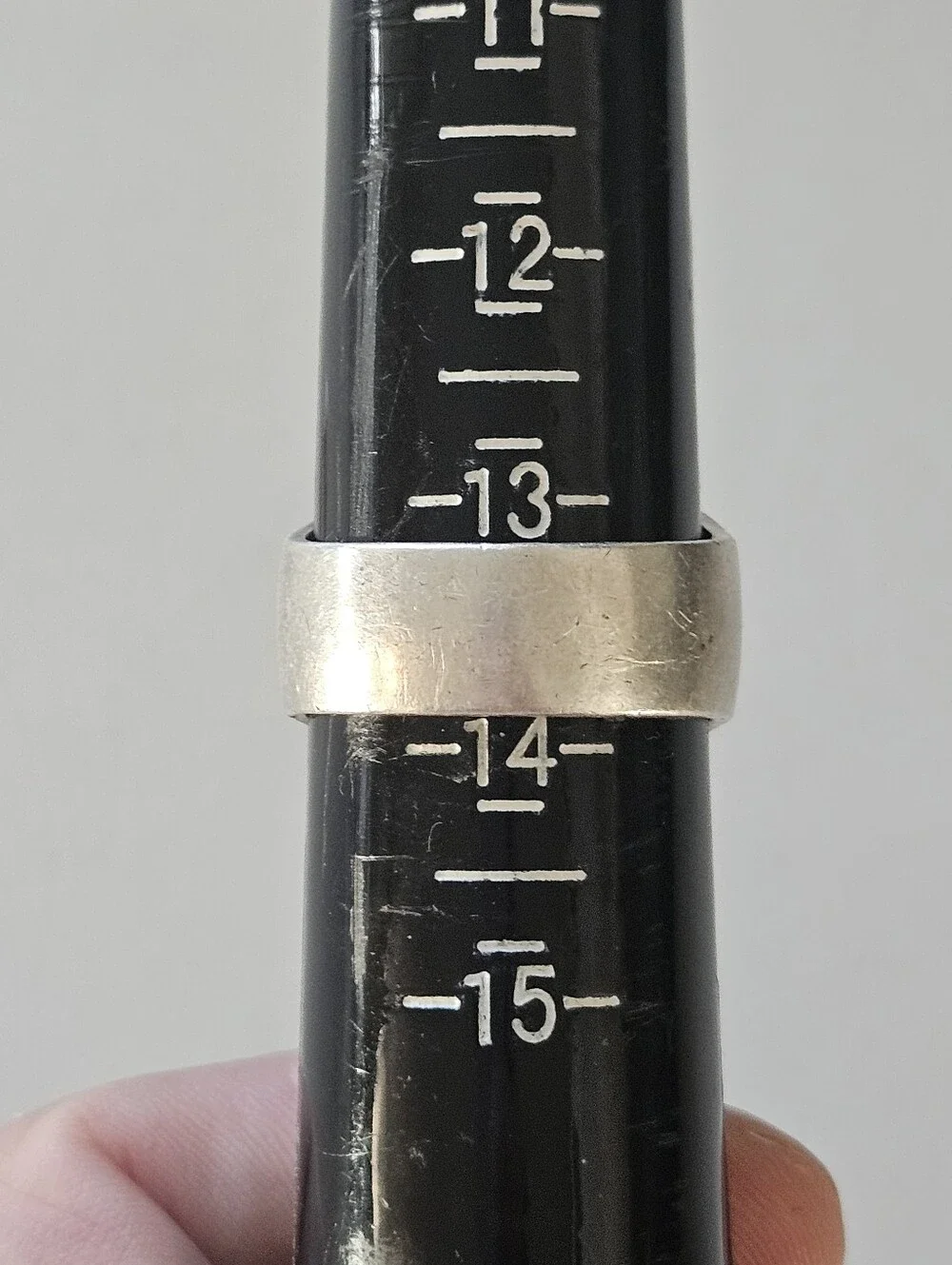 Massive Mens Vintage 925 Sterling Silver Skull Biker Ring Size 13.5